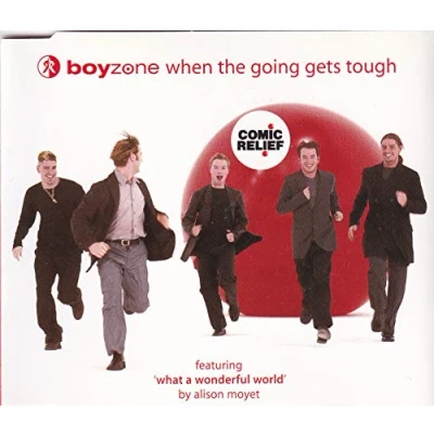 Image of Boyzone When The Going Gets Tough &#039;99 Comic Relief 1999 UK CD single 569913 2