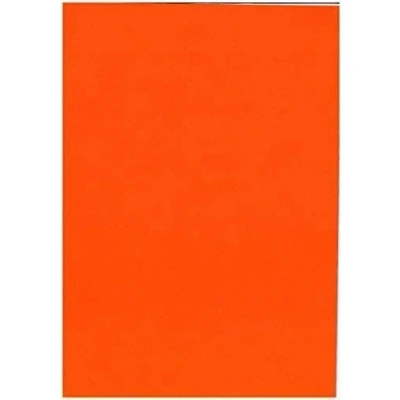 Image of 25 Sheets A4 Tangerine Orange 240gsm Thick Card Hobby Art &amp; Craft