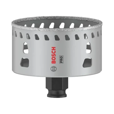 Image of Bosch 1 x PRO Tile Power Change Plus Hole Saw (for Hard Tiles, Soft Diameter 79 mm, Professional Accessories Drill/Screwdriver)