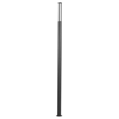 Image of Lucande Slim, modern LED post light Sidny