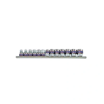 Image of KING TONY 3013MR Socket Wrench, 3/8 inch, Set of 13