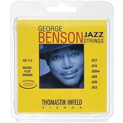 Image of Thomastik 676657 George Benson Flatwound (12 53/14 55)12 53 Natural