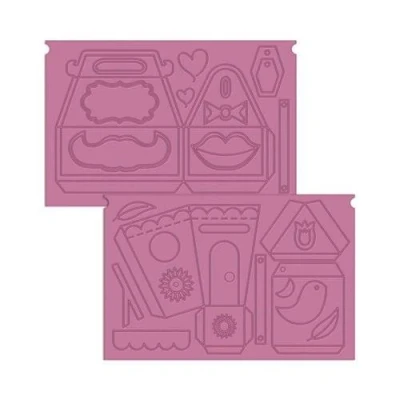 Image of Crafter&#039;s Companion Treats Ultimate Embossing Boards Sweet Things, 36.7 x 22.4 0.3 cm
