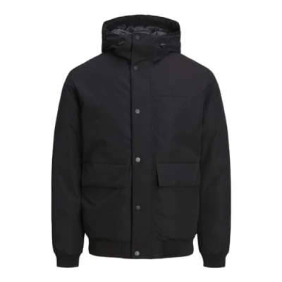 Image of Bestseller A/S Men&#039;s Jjchamp Bomber Jacket, Schwarz, M