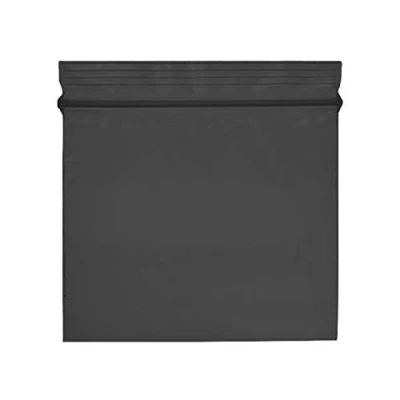 Image of Grip Seal Bags Zip Lock Resealable Plastic Baggies (50x50 mm (300 Pcs), Black)