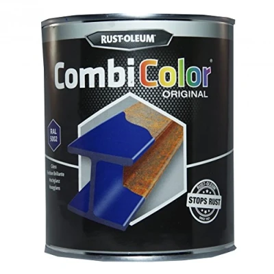 Image of RUST OLEUM 7328.0.75 Combicolor Original, Superior Metal Protection, Direct To Rust, Ultramarine blue RAL 5002