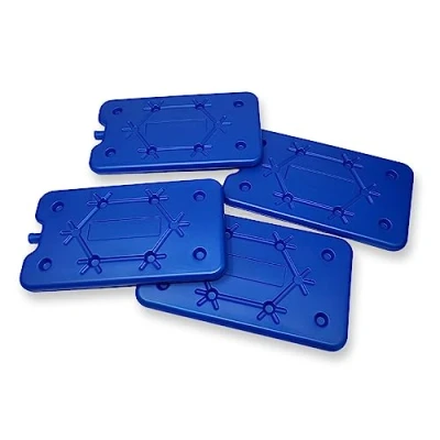 Image of ToCi Ice Packs Extra Flat, Blue, Each 400g as Battery Sets