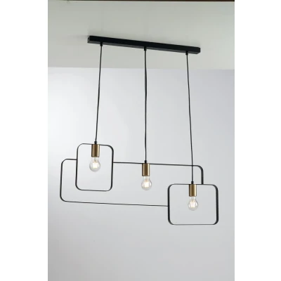 Image of Smith Bar Ceiling Pendant, Brushed Gold, E27