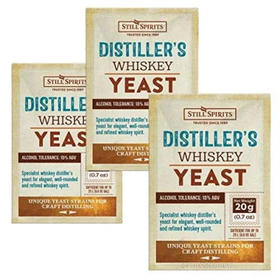 Image of 3X Still Spirits Distillers Whisky Yeast 20g for 25L 15% ABV
