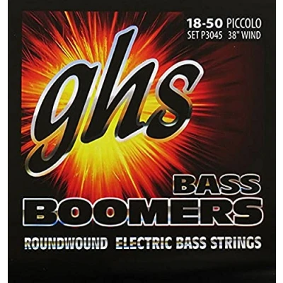Image of GHS Bass Boomers P3045 Guitar Strings Piccolo 18 50 Long Scale Plus