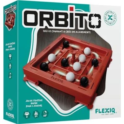 Image of FlexiQ Asmodee Orbito Board Games Strategy Mind Family Game for 7+ Years 2 Players French Version