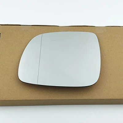 Image of Fits Audi Q7 2006 2009 Wide Angle Wing Mirror Glass LEFT HAND (UK Passenger Side)