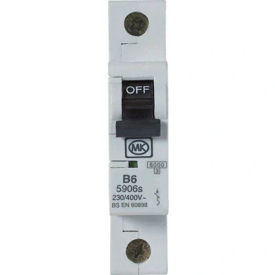 Image of MK Electric 5906SRP2 6amp Miniature Circuit Breaker