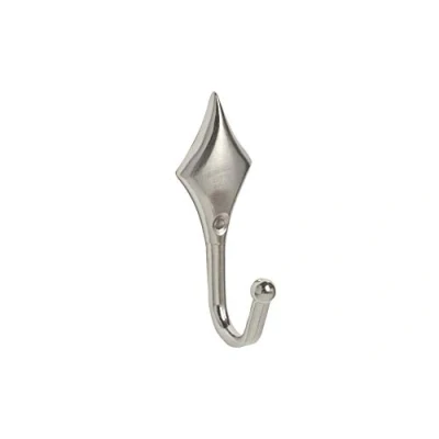 Image of Speedy Products Diamond Tie Back Hooks Pk2 Satin Silver