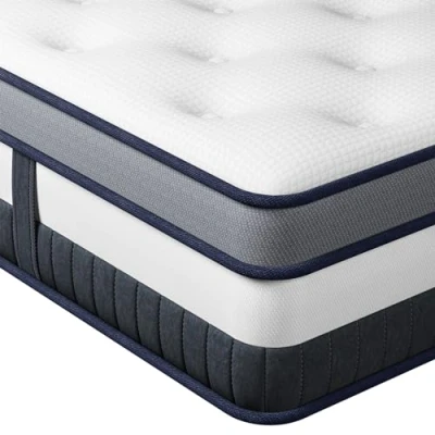 Image of Vesgantti 3FT Single Mattress, 11 Inch Pocket Sprung Mattress with Breathable Foam and Individually Spring Medium, Luxury Box Top Collection
