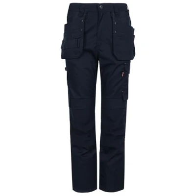 Image of TuffStuff Mens Work Trouser 715 Proflex Trouser, Navy, 34W Long UK