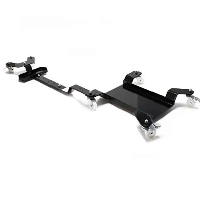 Image of WilTec Heavy Duty Motorcycle Dolly Motorbike Side Stand Hauler Hitch Parking Aid up to 560 kg