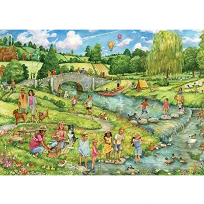 Image of Otter House 1000 Piece Rectangular Jigsaw The Great Outdoors