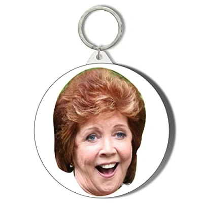 Image of Gift Insanity CILLA BLACK FACE 45mm Keyring