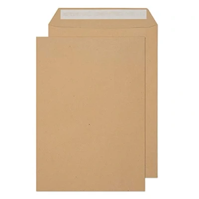 Image of Blake Purely Everyday C4 324 x 229 mm 115 gsm Pocket Peel and Seal Envelopes (4522) Manilla Pack of 250