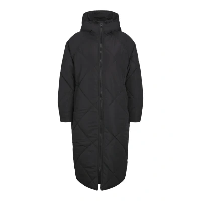 Image of JJXX Women&#039;s Jxsienna OTW Sn Quilted Hood Jacket, Black, S