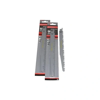 Image of Reciprocating Sabre Saw Blades R1021L 240mm Long High Carbon Steel HCS 10 Pack Fits AEG, Batavia, Black &amp; Decker, Bosch, Clarke, Dewalt, Einhell, Ferm, Flex and Hilti by Ufixt
