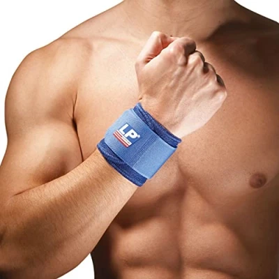 Image of LP SUPPORT Neoprene Wrist Wrap, Blue, 60 g