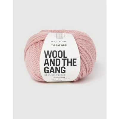 Image of Wool and The Gang, One Wool, Powder Pink, 100g, Chunky