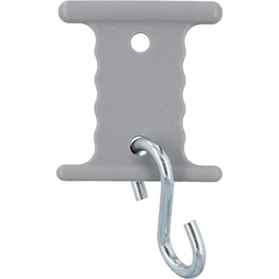 Image of cartrend S Hook Awnings, Tents for 5 and 7 mm Piping Rails Rail Hangers Kit, Pack of 6