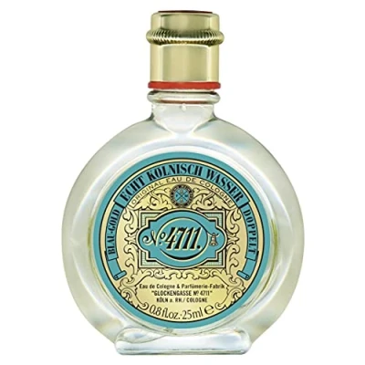 Image of 4711 Eau de Cologne Watch Bottle, Unisex Fragrance, Citrus and Herb, 25 ml (Pack of 1)