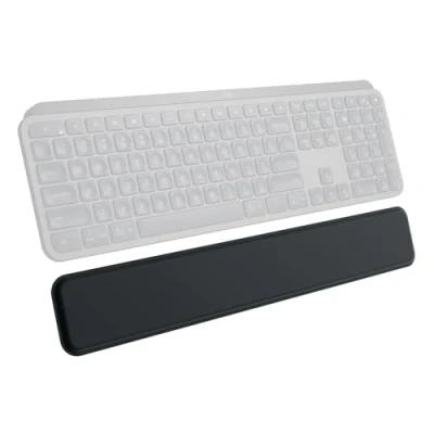 Image of Logitech MX Palm Rest for Keys, Premium, No Slip Support Hours of Comfortable Typing, Black