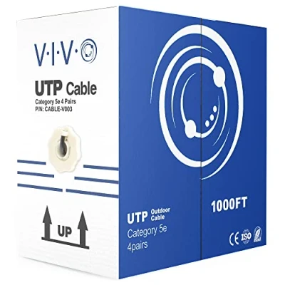 Image of Vivo 304.8 M Cat5e UTP U/UTP (UTP) (304.8 M, CAT5E, network cable (UTP))
