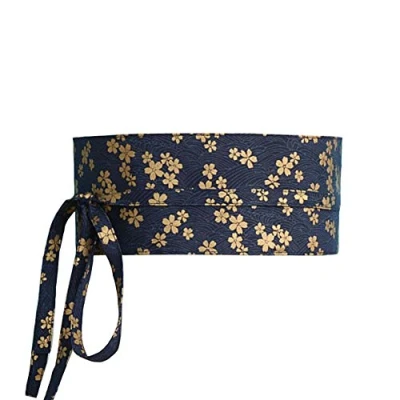 Image of Women&#039;s Japanese Yukata Kimono Robe Obi Belt Harajuku Waistband #07