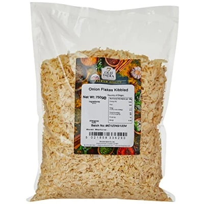 Image of Old India Onion Flakes Kibbled 750 g