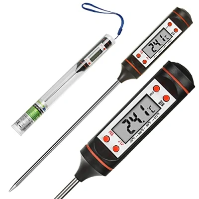 Image of Green Blue GB178 Digital Food Probe Kitchen Thermometer temperature range 50 degrees C to +300 C, accuracy 0.1
