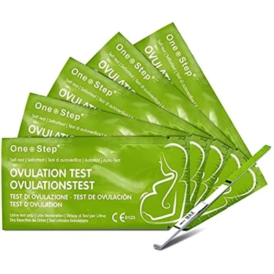 Image of One Step: 10 Ovulation Tests Highly Sensitive Ovulation/Fertility 20miu/ml