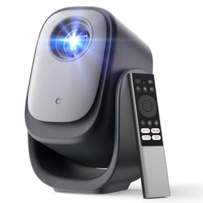 Image of Dangbei N2 mini Projector for Bedroom, Smart with Mount, Wifi and Bluetooth, 1080P full HD, Netflix Officially Licensed, 120&#039;&#039; Display, Dolby Sound, Auto Focus &amp; Keystone, Obstacle Avoidance