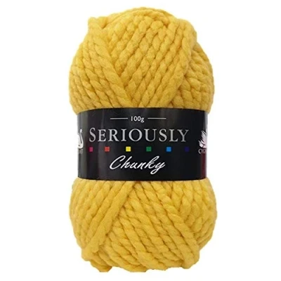 Image of Cygnet Yarns, Seriously Chunky, 100g, 8289 Sunburst. 100% Acrylic Wool.