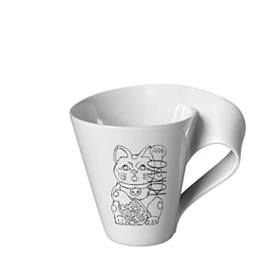 Image of Villeroy &amp; Boch Modern Cities, Mug, Tokyo, 300 ml, Premium Porcelain, White