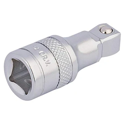 Image of Draper Satin Chrome Wobble Extension Bar, 3/8&quot; Sq. Dr., 45mm