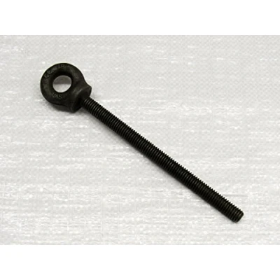 Image of Long Shank Lifting Eye Bolt M12 0.4T (12MM Self Colour Collared Eyebolt 0.4 Ton)