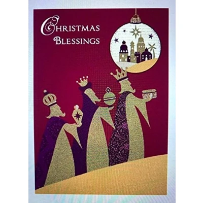Image of Wishing Well Studios Christmas Card Blessings