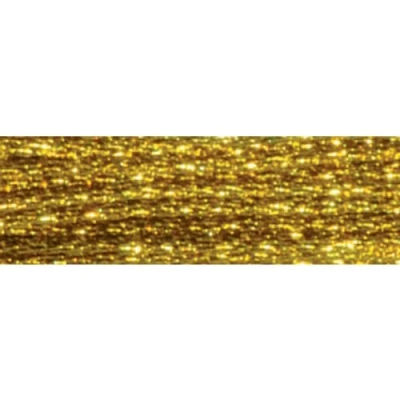 Image of DMC 317W E3852 Light Effects Polyster Embroidery Floss, 8.7 Yard, Dark Gold