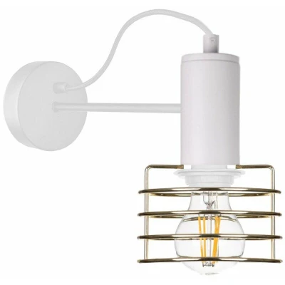 Image of Keter Rune Wall Lamp White, 25cm, 1x E27 KE1830