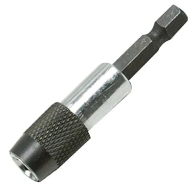 Image of Silverline Magnetic Quick Release Bit Holder 60mm 1/4&quot; Hex