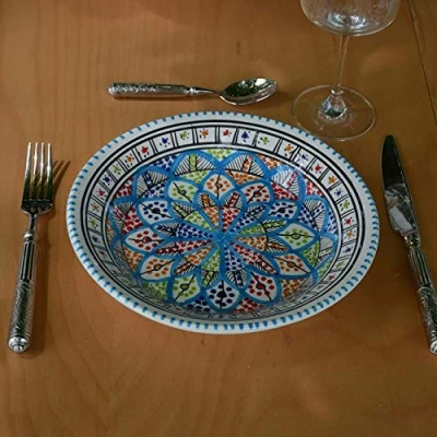 Image of YODECO Bakir Royal Deep Plate D 24 cm