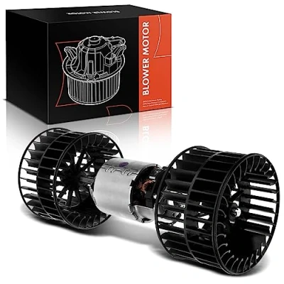 Image of Frankberg Heater Blower Motor Fan Compatible with 3 Series E21 E30 316 325 1987 1994 1982 1993 Z1 2.5L 1988 1991 Z3 E36 1.9L 3.2L 1995 2003 Replace# 64111373766