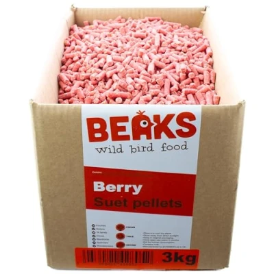 Image of Suet feed pellets 3kg / Wild berry