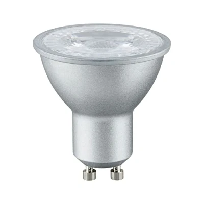 Image of Paulmann 28975 Standard LED Reflector GU10 230V 1 Pack 4W 230lm 51mm Aluminium Plastic 2700K Warm White lamp, 4 W