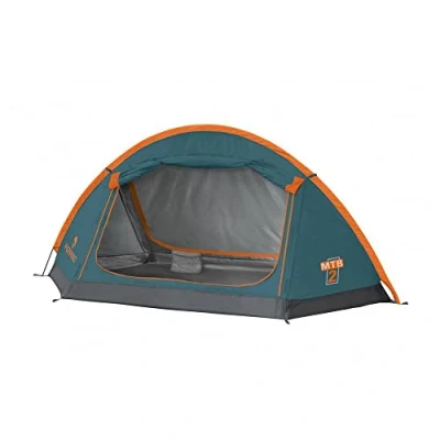 Image of Ferrino 2 MTB Tent, Entrances with Mosquito Net Unisex Youth, Blue